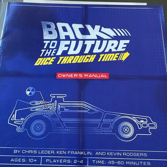 Back to The Future Strategy Game for Ages 10 Years Up - Dice Through Time - Picture 3 of 5